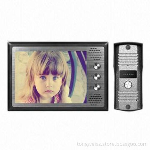 Audio doorphone with 7-inch TFT LCD screen, unlimited outdoor surveillance functionNew